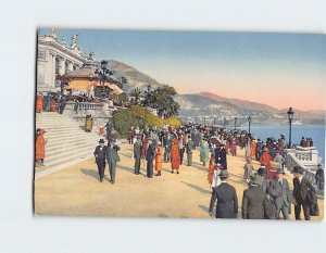 Postcard Terrasses et le Cap Martin Monte Carlo Monaco Monaco