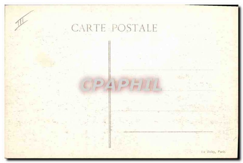 Old Postcard Jet Aviation takes Chicken departure for & # 39Australie his Cau...