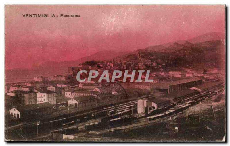 Italia - Italy - Ventimiglia - Panorama - Old Postcard