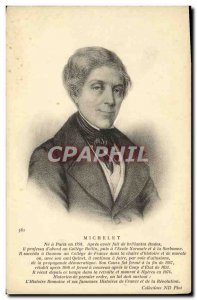 Old Postcard Do Michelet in Paris in 1798