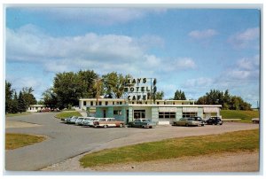 c1960 Kays Motel Cafe Downtown Lincoln Ave. St. Cloud Minnesota Vintage Postcard