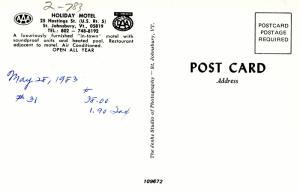 VT - St Johnsbury. Holiday Motel