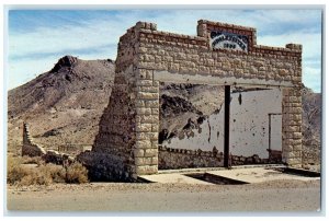 c1950's General Store Stands On Golden Street Rhyolite Nevada NV Postcard