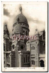 Old Postcard Paris The Sacre Coeur Basilica