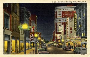 NY - Utica. Bleecker Street looking West