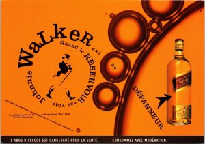 Johnnie Walker Quand le Reservoir Depanneur Advertising Postcard