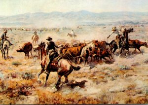 Roundup By Charles Marion Russell