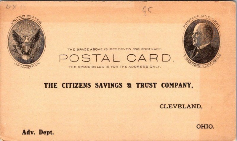 Advertising Citizens Savings & Trust Company Bank Cleveland Ohio