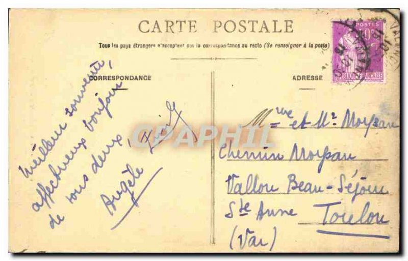 Postcard Cambrai Old Paris Gate