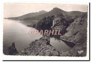 Old Postcard Route de la Corniche d & # 39or Rocks Trayas Aurete the peak and...