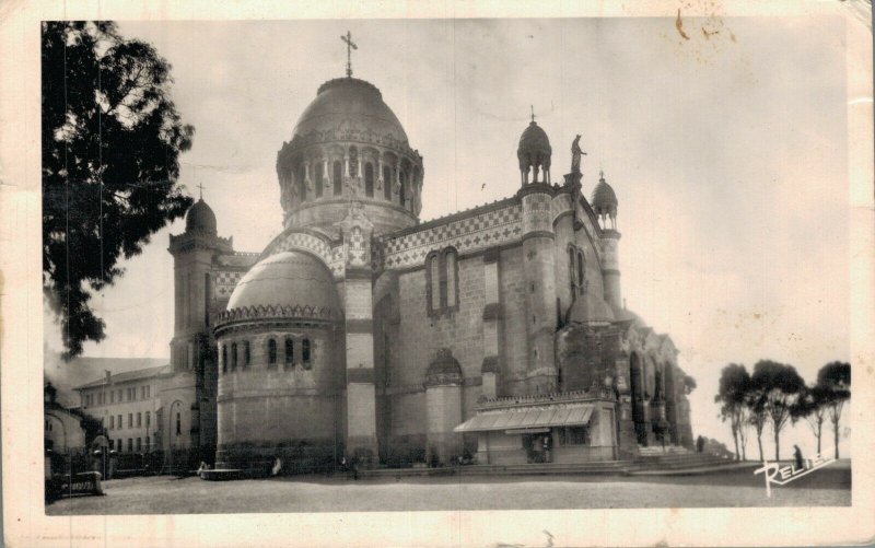 Algeria Basilique Notre Dame d'Afrique RPPC 05.74 