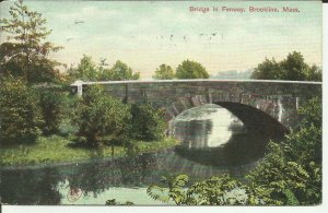 Brookline, Mass., Bridge In Fenway