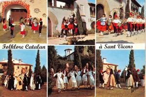 BT6235 Roussillon ballets catalans par le groupe folklore costume d       France