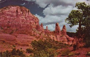 Arizona Oak Creek Canyon Red Rock Formations Found In Beautiful 1961
