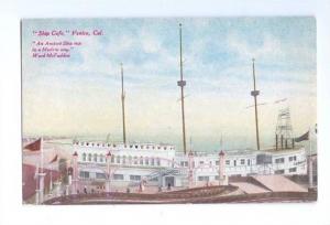 LP08     Venice California Postcard, Ship  Cafe