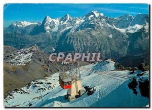 Postcard Modern Schilthorn Murren Bernese Oberland Schweiz