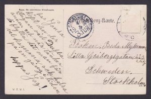 Postcard, Austria Vienna, Mozartbrunnen