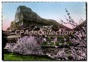 Postcard Moderne Saint Jeannet M Spring Cherry blossoms