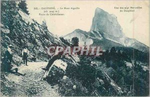 Old Postcard 605 runner needle mount (altitude 2097m) chichilianne drive