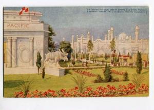 271258 UK Empire Exhibition Wembley Indian Pavilion Vintage PC