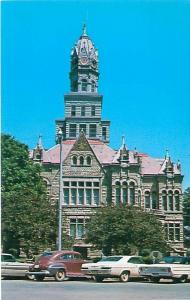 PARIS ILLINOIS EDGAR COUNTY COURT HOUSE  BUILT IN 1891 POSTCARD c1960s