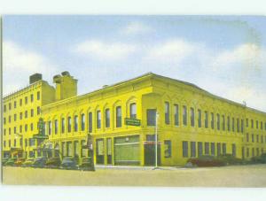 Unused Linen CRAWFORD HOTEL Carlsbad New Mexico NM hr7320