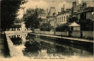 CPA Loiret MONTARGIS Bords du Canal (984707)