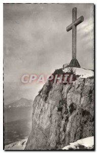 Old Postcard Around the Chambery Savoie Deserts Cross Nivolet erected in 1910...
