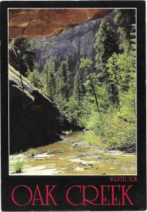 Westfork Hiking Trail in Oak Creek Canyon Near Sedona  4 x 6