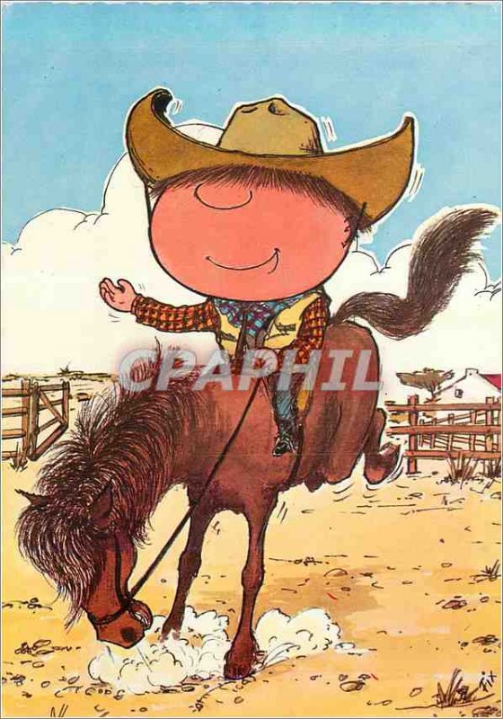 Postcard Darling Modern Cowboy Horse