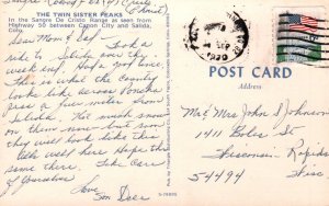 Twin Sisters Peaks,Sangre De Cristo Range,CO BIN