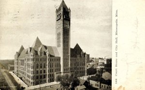 MN - Minneapolis. Court House and City Hall