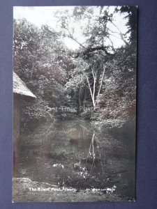 Surrey GUILDFORD ALBURY The Silent Pool - Old RP Postcard by S & W