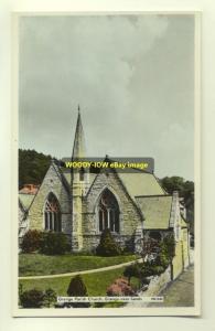cu0397 - Grange Parish Church , Grange-over-Sands , Lancashire - postcard