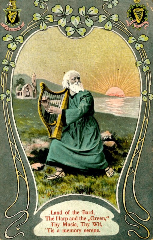 Ireland - Land of the Bard, The Harp and the Green