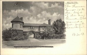 Asheville North Carolina NC Albemarle Park Manor c1905 Vintage Postcard
