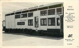 Postcard RPPC Photo Arizona Boulder Inn Big Bertha 22-12773