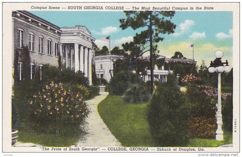 South Georgia College, Campus Scene, DOUGLAS, Georgia, 20-30's