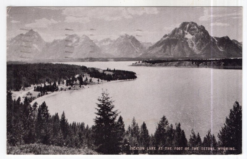 Jackson Lake At The Foot Of The Tetons, Wyoming