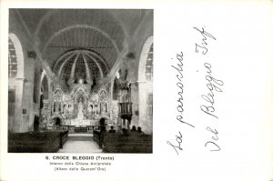 Archpriest Church, San Croce, Bleggio, Trento, Altare delle Quar Postcard