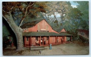 SAN MATEO, California CA ~ Museum Diorama WOODSIDE STORE c1960s-70s  Postcard