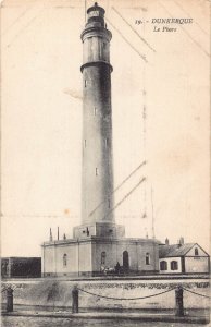 France Dunkerque Lighthouse Le Phare vintage postcard