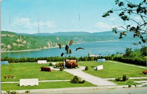 Chicoutimi QC Quebec Metropole du Saguenay Vintage Postcard F96