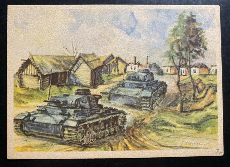 Mint Picture Postcard Germany WW2 exploration of bubrowska