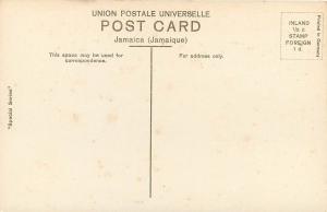 Vintage Postcard Port Antonio Jamaica with Titchfield Hotel B.W.I. Caribbean