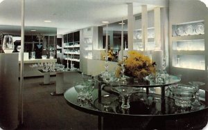 Steuben Exhibition Area Corning, New York Postcard