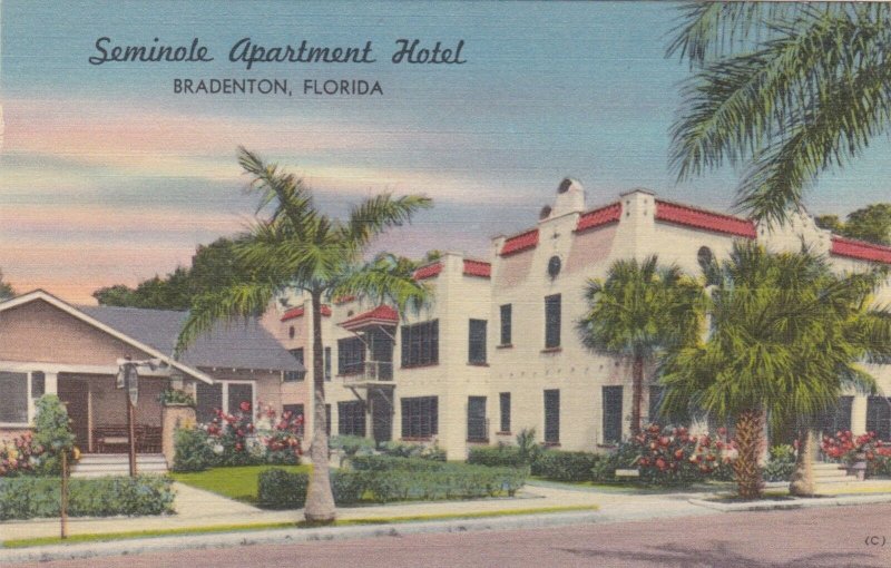 Florida Bradenton Seminole Apartment Hotel sk1492a