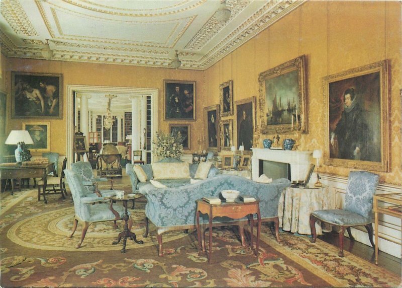 Postcard England Northampton Althorp Rubens Room