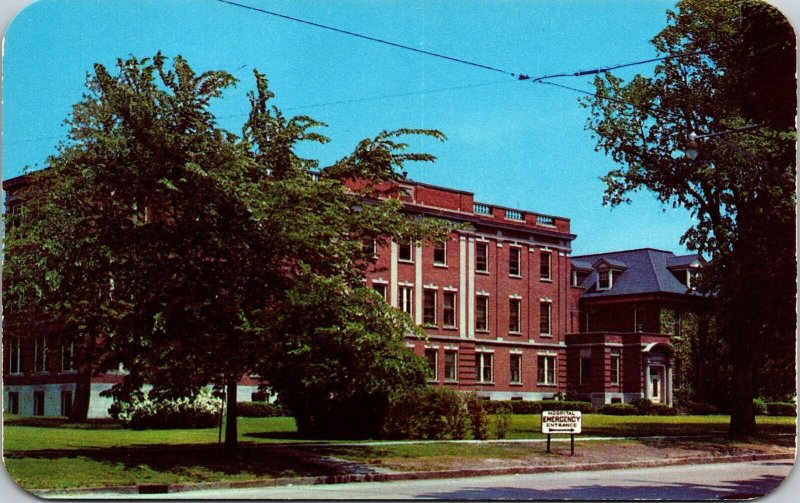 Geneva General Hospital New York NY Postcard VTG UNP Dexter Vintage Unused 