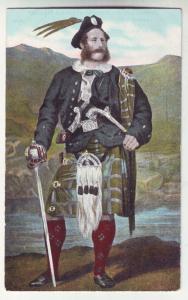 P935 scottish old card the late roualeyn george gordon cumming the lion hunter